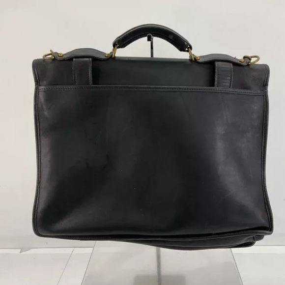 Jack Georges Black Briefcase Bag USA - Picture 2 of 6